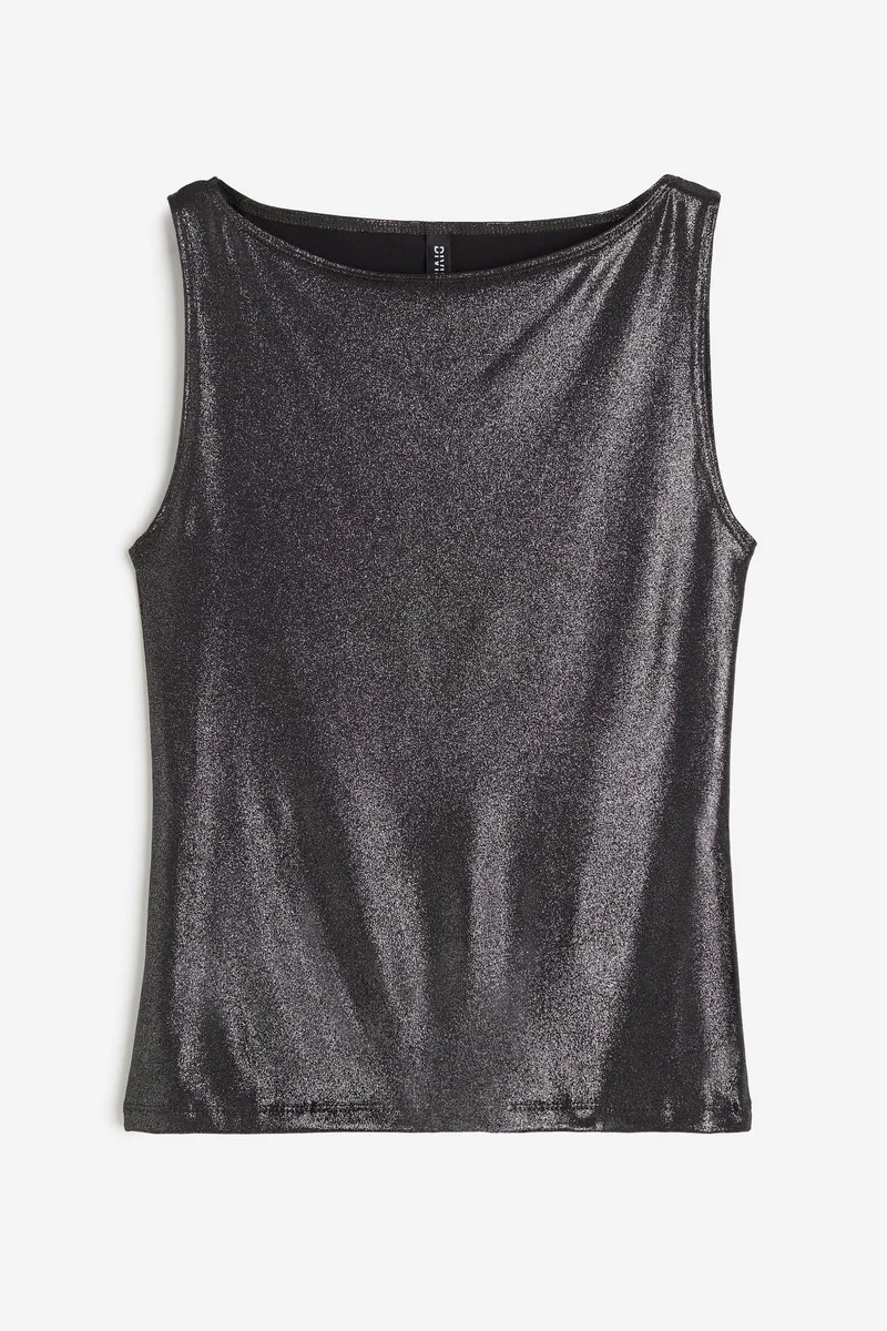 اتش اند ام Boat Neck Tank Top