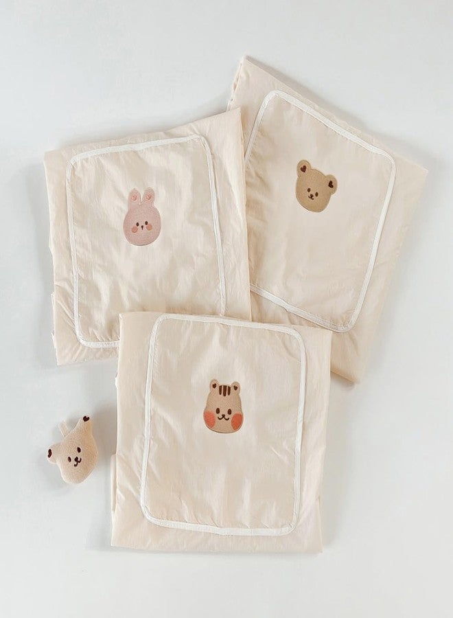 MOMIGO Baby Carrier Cover Universal - Sun Protection & Waterproof Baby Sling Cover Cute Bear Breathable Infant Carrier Rain Cover for Spring and Summer 33.46 * 31.5inch (Squirrel) - Image 5
