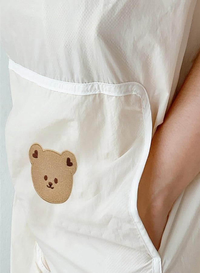 MOMIGO Baby Carrier Cover Universal - Sun Protection & Waterproof Baby Sling Cover Cute Bear Breathable Infant Carrier Rain Cover for Spring and Summer 33.46 * 31.5inch (Squirrel) - Image 3