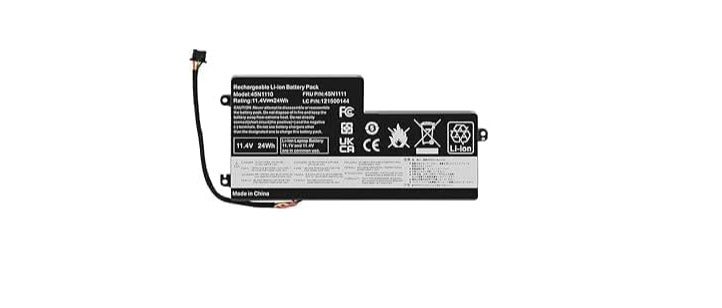 بطارية لابتوب 11.4V سعة 24Wh متوافقة مع Lenovo ThinkPad T440 وT450 وT460 وX240 وX250 وX260 - Image 1