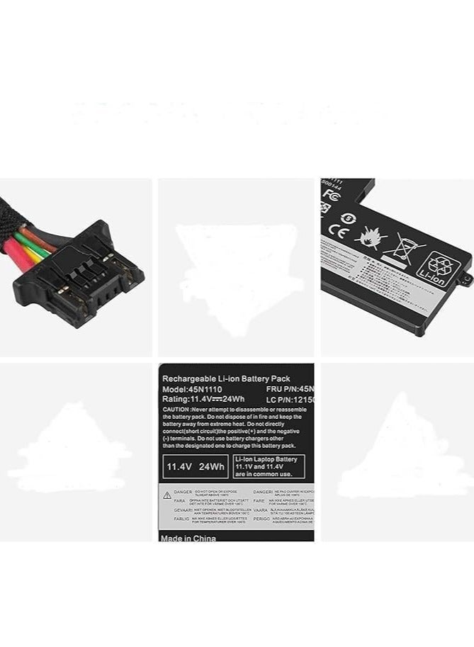 بطارية لابتوب 11.4V سعة 24Wh متوافقة مع Lenovo ThinkPad T440 وT450 وT460 وX240 وX250 وX260 - Image 4