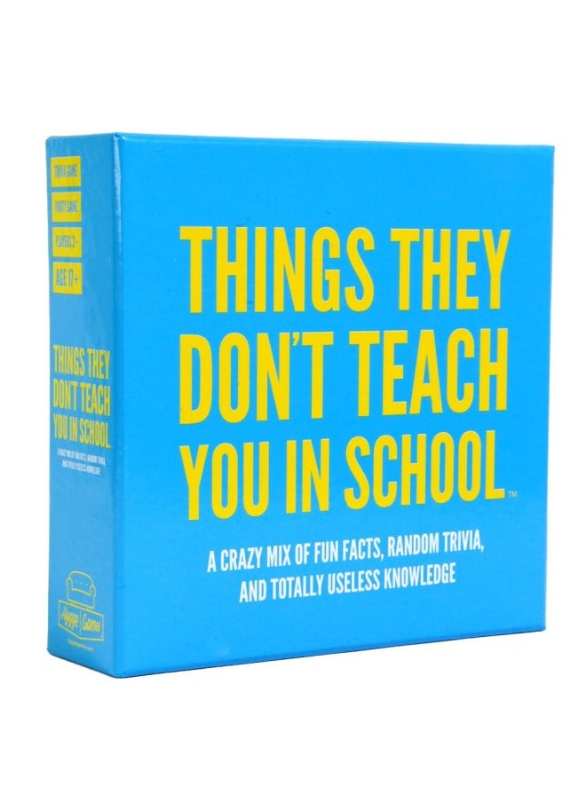 Generic - Things They Don't Teach You In School-Color:Green Tree I Should Have Known That - Image 1