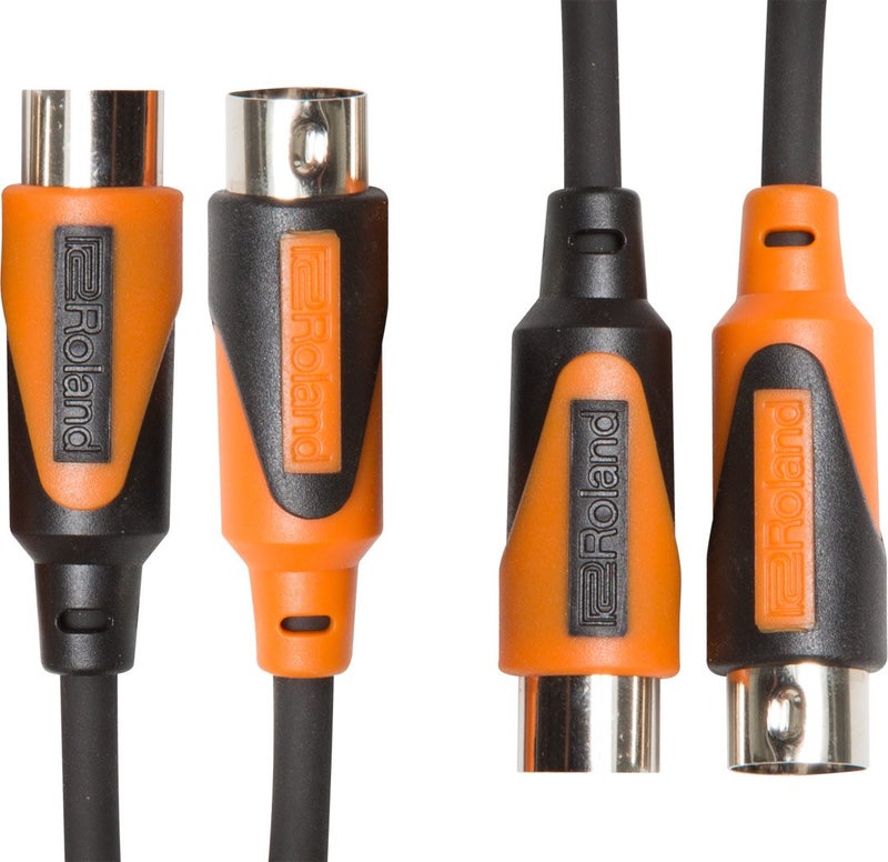 Roland Black Series Dual MIDI Cable, 10-Feet