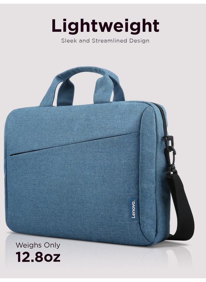 Lenovo Lenovo Laptop Carrying Case T210, 15.6-Inch Laptop and Tablet, Sleek Design, Durable and Water-Repellent Fabric, Business Casual or School, GX40Q17230 Casual Toploader - Blue  - Image 1