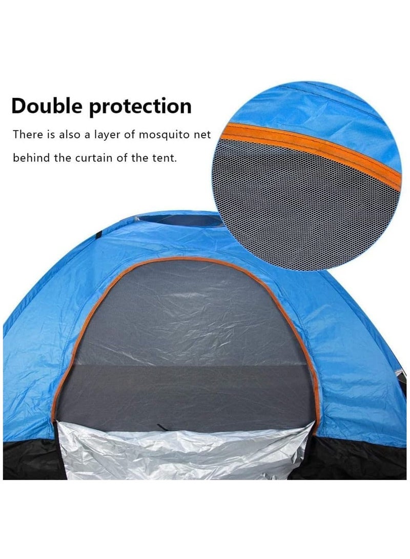BLOOMING TIME Camping Tent 2-4 Person, Family Pop Up Tents Dome Instant Tent Waterproof Portable Cabin Tent New - Image 2