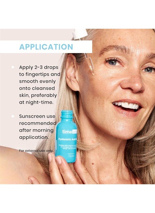 Timeless Skin Care Hyaluronic Acid + Vitamin C Serum - 4 oz - Includes Vitamin C, Matrixyl 3000 & Hyaluronic Acid - Brighten + Smooth, Rebuild Collagen & Boost Hydration - For All Skin Types  - Image 5