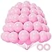 KAWKALSH 200pcs Light Pink Balloons 5 Inch Small Mini Latex Balloons for Party Birthday Baby Shower Anniversary Festival Arch Garland Decoration - Image 2
