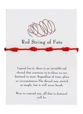 1-2 Pcs 7 Knot Red String of Fate Bracelets Kabbalah Protection Good Luck Thread Bracelets Adjustable Red String Handmade Cord Strand String Bracelets Couples Family Friends Bracelets - pzsku/ZF3F5586123A1A69DEAA7Z/45/_/1720342979/0a878e2b-d9dc-4658-96c2-1036f4bef2b1