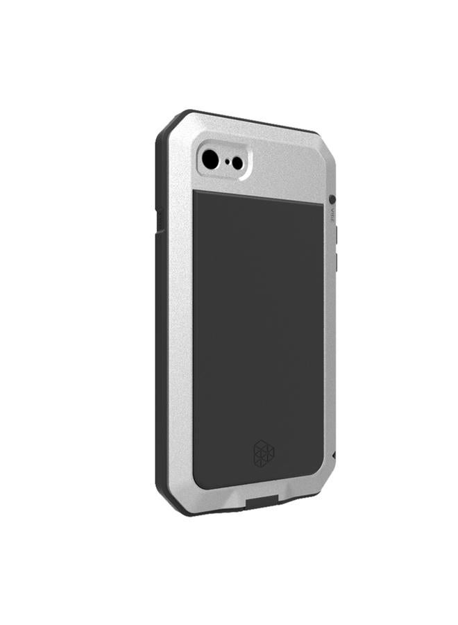 اس-توب جراب لهاتف iPhone SE 2022 / SE 2020 / 8 / 7 جراب ثلاثي الطبقات من السيليكون والزنك - Image 2