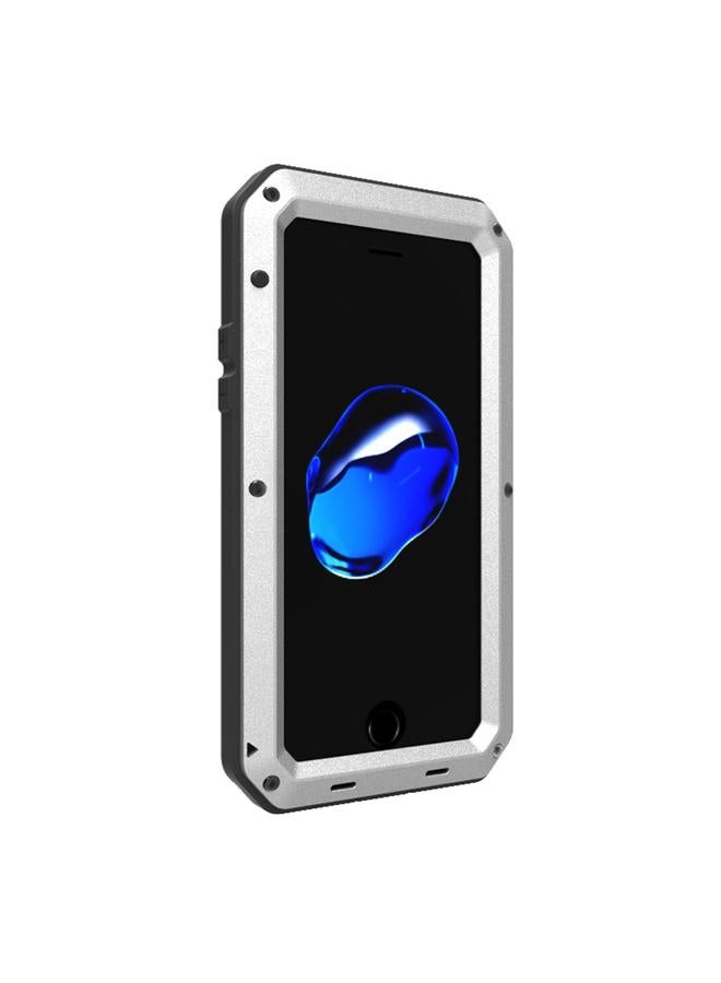 اس-توب جراب لهاتف iPhone SE 2022 / SE 2020 / 8 / 7 جراب ثلاثي الطبقات من السيليكون والزنك - Image 3