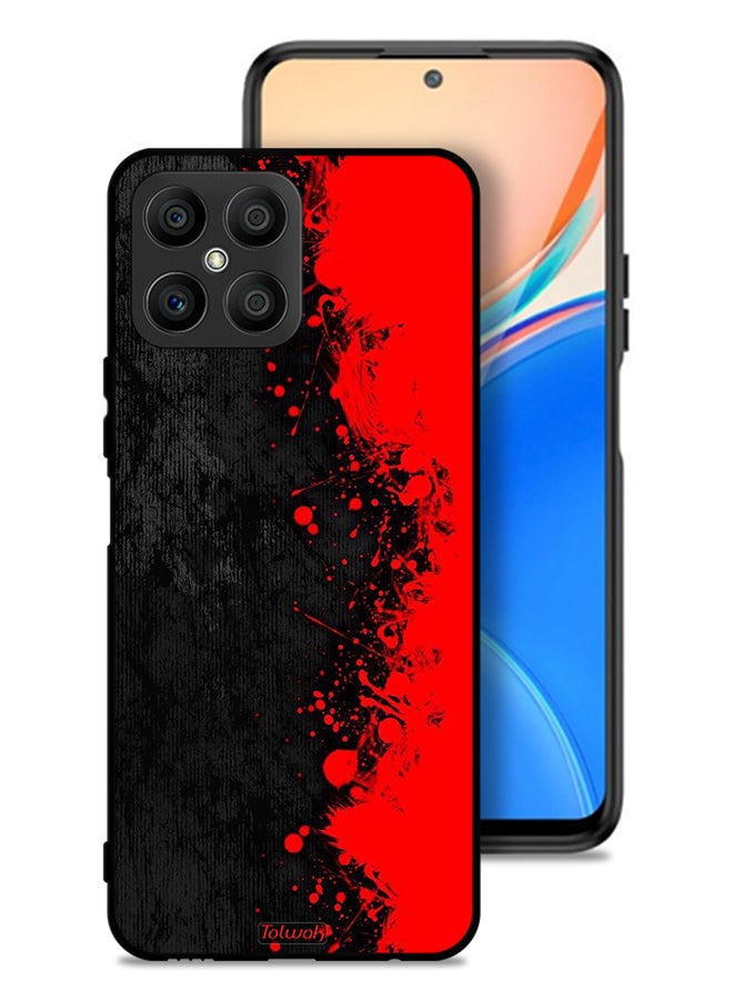 Tolwak Honor X8 4G Protective Case Cover Paint Abstract Pattern - Image 1