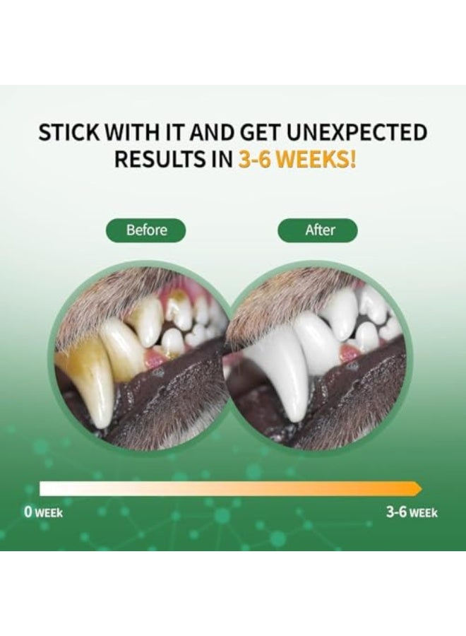 Jellico Dog Dental Powder, Dog Teeth Cleaning Powder, Fresh Breath, Dog Dental Care, Dental Powder Teeth Cleaning, Breath Freshener, Improve Oral & Gastrointestinal Health, Suitable for Large & Small Dogs - Image 5