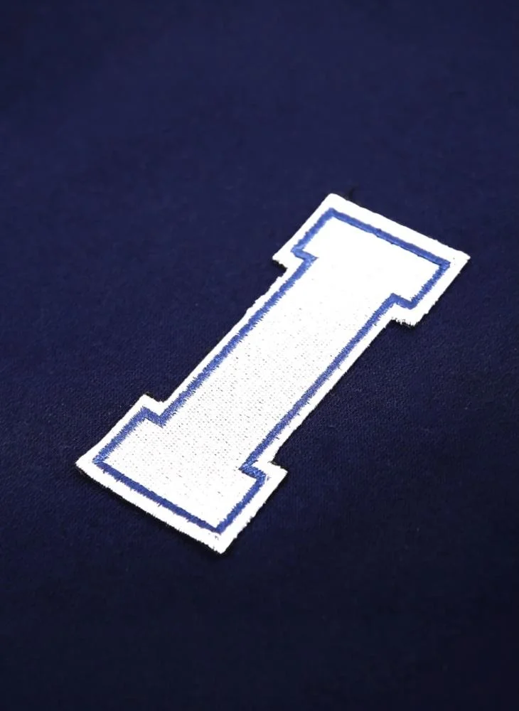 I'll Write You Letters  Navy Varsity Sweatshirt  | Best Price UAE
