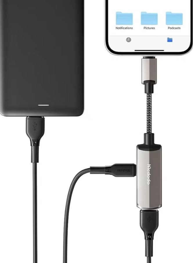 Mcdodo CA-2690 OTG 2in1 Convertor Lightning To USB 3.0 - Image 3