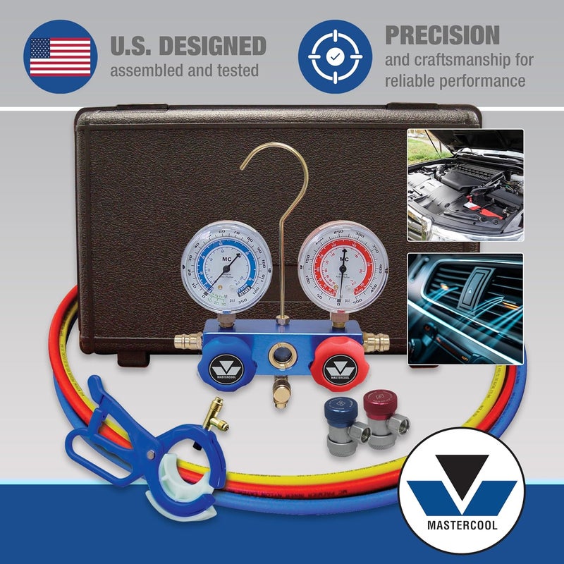 Mastercool R134a Manifold Gauge Set - Image 2