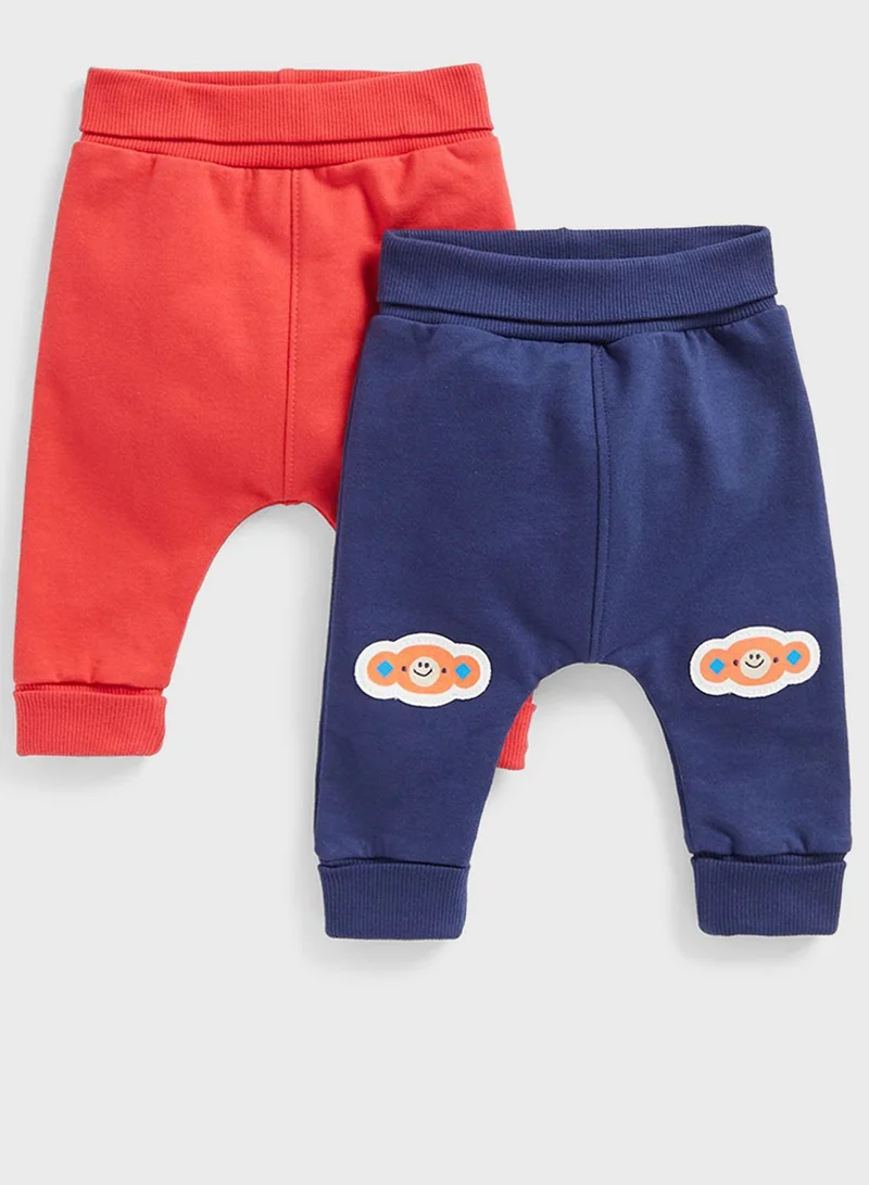 mothercare Monkey Joggers - 2 Pack