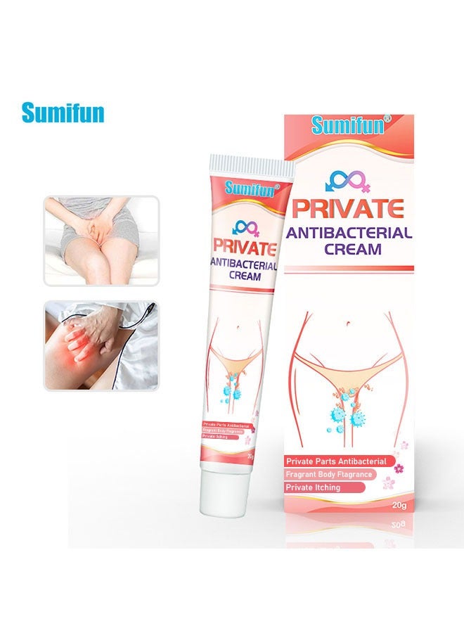Sumifun Private Antibacterial Cream 20g, Topical Relief Skin Itching, Anti Inflammatory Dermatitis Bacteriostasis Ointment, Feminine Care Skin Cream - Image 1