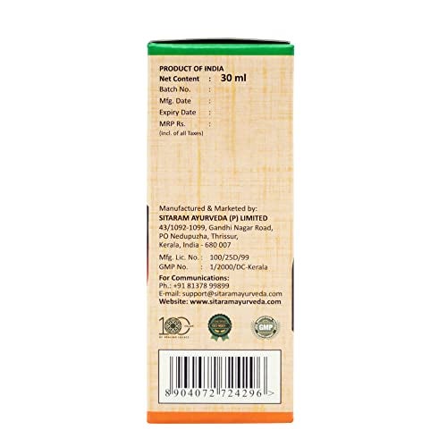 Sitaram Ayurveda Saplint Plus Liniment | Herbal Muscle & Joint Relief Oil with Menthol, Camphor, Eucalyptus & Peppermint | Enhances Mobility & Reduces Stiffness | Cooling Formula | Non-Greasy | 30 ml - Image 3