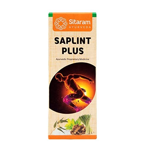 Sitaram Ayurveda Saplint Plus Liniment | Herbal Muscle & Joint Relief Oil with Menthol, Camphor, Eucalyptus & Peppermint | Enhances Mobility & Reduces Stiffness | Cooling Formula | Non-Greasy | 30 ml - Image 2