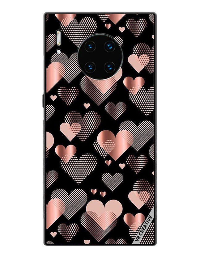 VR CREATIVE Protective Case Cover For Huawei Mate 30 Pro Flying Hearts Design Multicolour - Image 1
