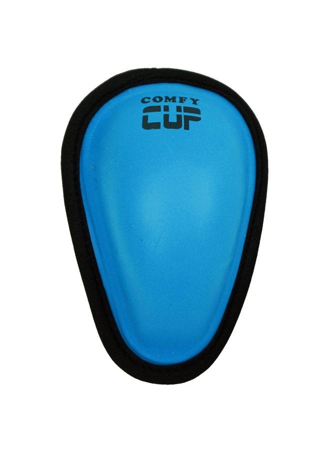 Comfy Cup Neon BLUE (Ages 7-11) | The Original Boys Youth-Sized Soft Foam Beginners Kids Protective Cup for Baseball, Football, Hockey, Lacrosse, MMA, Rugby, Soccer, Karate - Image 2