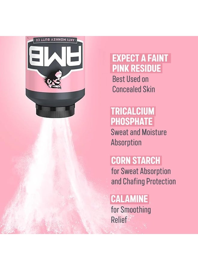 Anti Monkey Butt, Lady's Body Powder with Calamine, Prevents Chafing and Absorbs Sweat, Talc Free, 8 oz - Image 5