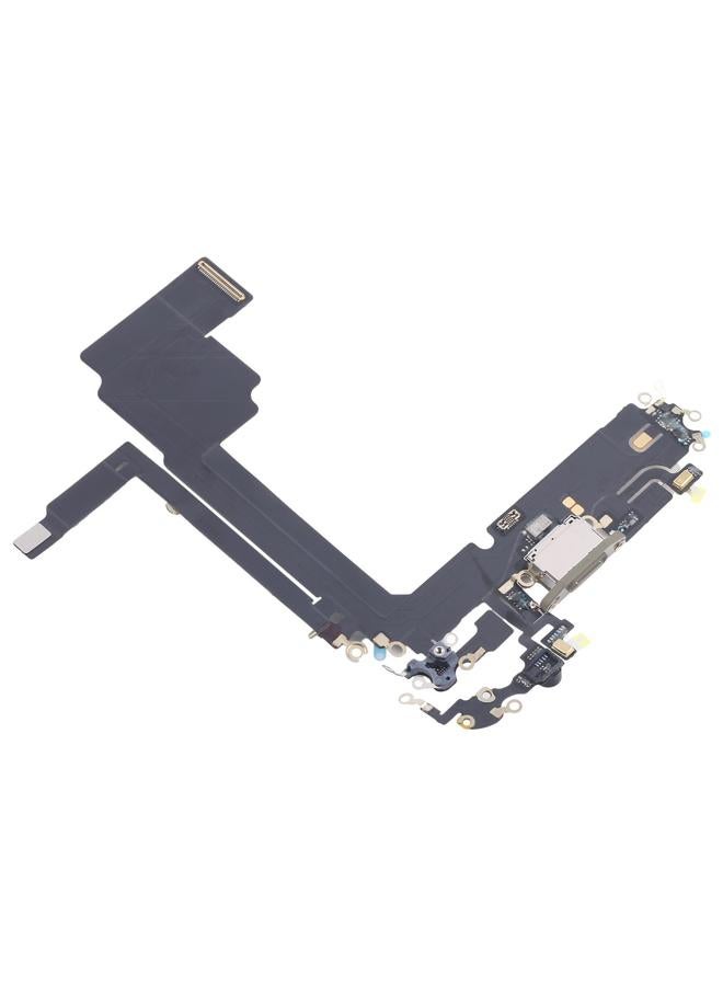 For iPhone 15 Pro Max Charging Port Flex Cable (Titanium Color) - Image 2