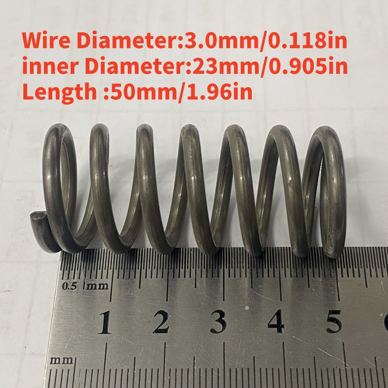 Industrial Grade Springs 3.0mm 23mm 50mm 2pcs For Tools And Handicrafts - Image 2
