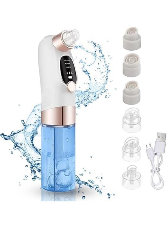 جهاز شفط لإزالة الرؤوس السوداء - مزيل الرؤوس السوداء للأنف | جهاز قابل لإعادة الشحن وقابل للتعديل لإزالة الرؤوس السوداء من الأنف للنساء والرجال - Image 1