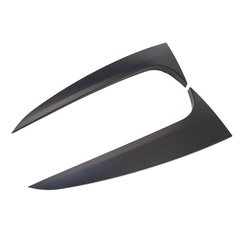 Car Rear Window Side Spoiler Trim For-bmw X4 G02 2019-21 Matte Black - Image 2