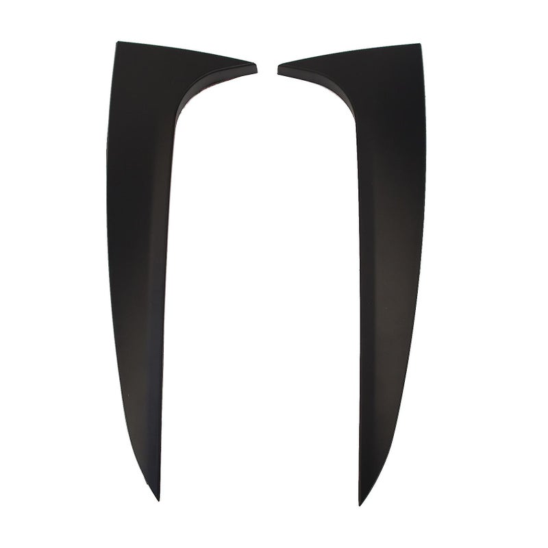 Car Rear Window Side Spoiler Trim For-bmw X4 G02 2019-21 Matte Black - Image 1