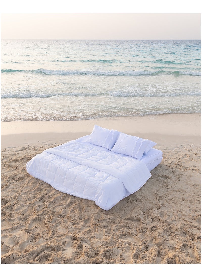More cottons  لحاف شتوى بولى داون 180*220 350 جي اس  - Image 4