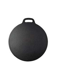 Ayda Pre-Seasoned Cast Iron Tawa Flat Dosa Pan, Pizza Pan, Made in India, 24cm  - Image 1