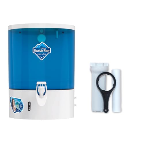 AQUAULTRA أكوالترا ACE RO+UV+UF منقي مياه للمنزل | تنقية بسبع مراحل مع فلتر نحاس+زنك+قلوي | تخزين 9 لتر | شبكة خدمة شاملة في الهند | مناسب لجميع مصادر المياه | سلسلة SafePure - Image 1