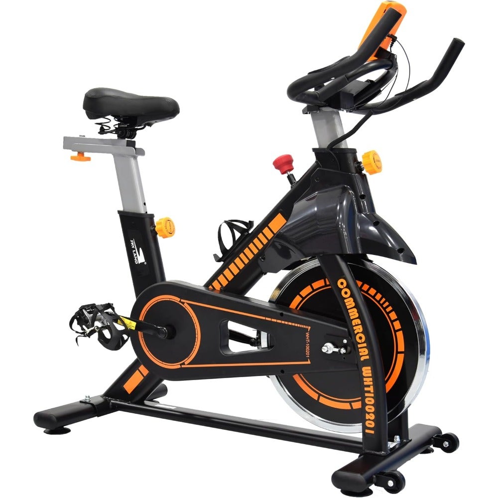 Magnetic Spin Exercise Bike with Adjustable Resistance - EM-1560