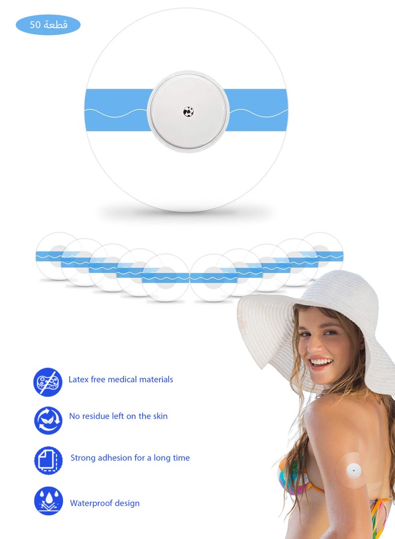 Generic 50 Piece Sensor Covers Clear Film Tape ,Easy To Carry ,Quality ,Suitable For Any Occasion  - Image 1