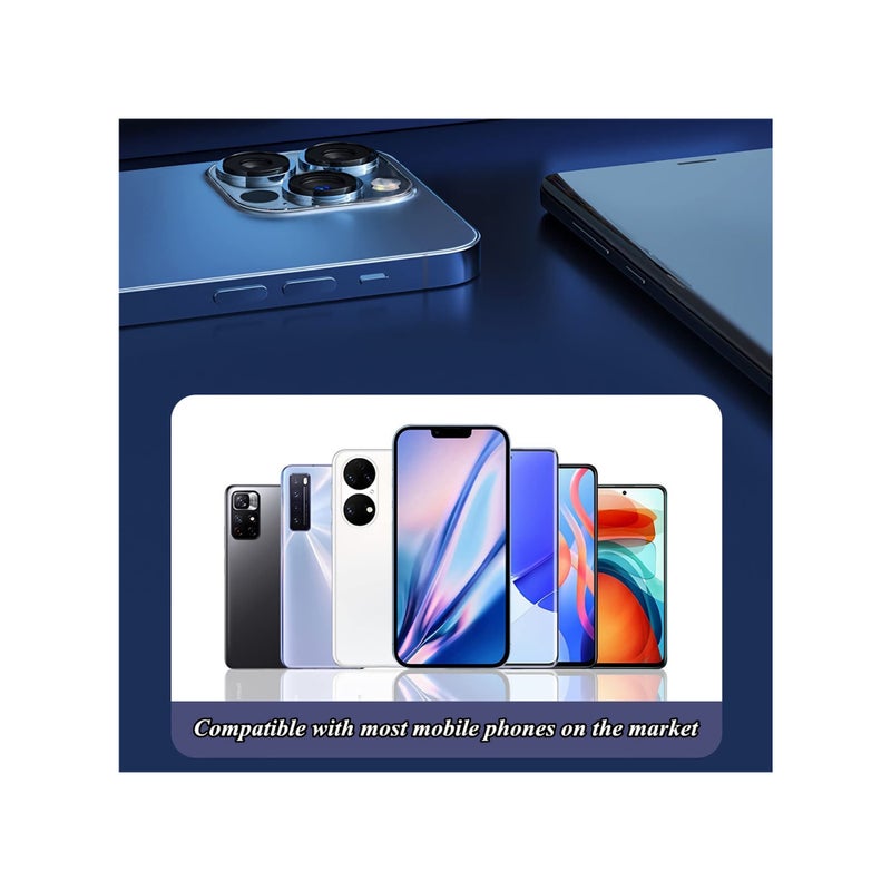 SOLARAE Phone Cooler For Gaming, Cell Phone Cooling Fan for iPhone Samsung and Moto Smartphone, Mobile Phone Radiator for Gaming and Movies, LED Temperature Display Battery/USB Powered - Image 5