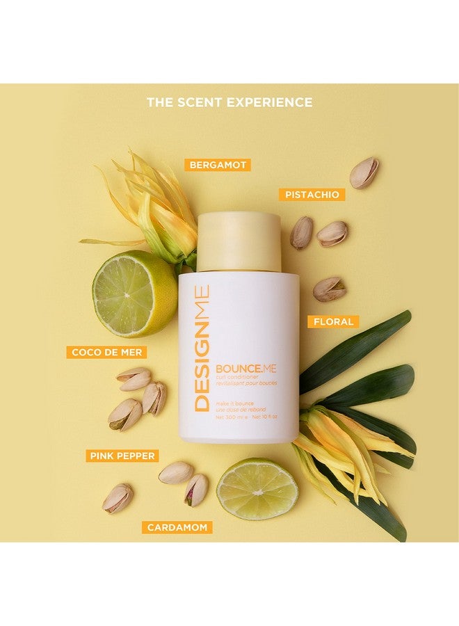 Design.ME Bounce.Me Curl Conditioner By Designme ; Nourishing Curly Hair Conditioner With Argan Oil ; Antifrizz Hydrating Conditioner ; Conditioner For Curly Hair Provides Moisture & Shine (10 Fl Oz) - Image 4