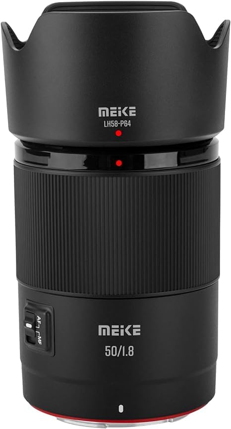 Meike 50mm F1.8 Full Frame AF STM Z Mount Lens | Standard Aperture Auto Focus Fixed Prime Portrait Lenses for Nikon Z Mount Cameras Z5 Z6 Z7 Z9 Z6II Z7II Z50 Z30 - Image 1