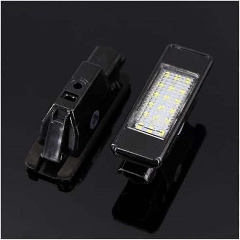 QASULER 2pcs License Plate Light for Citroen - Image 2