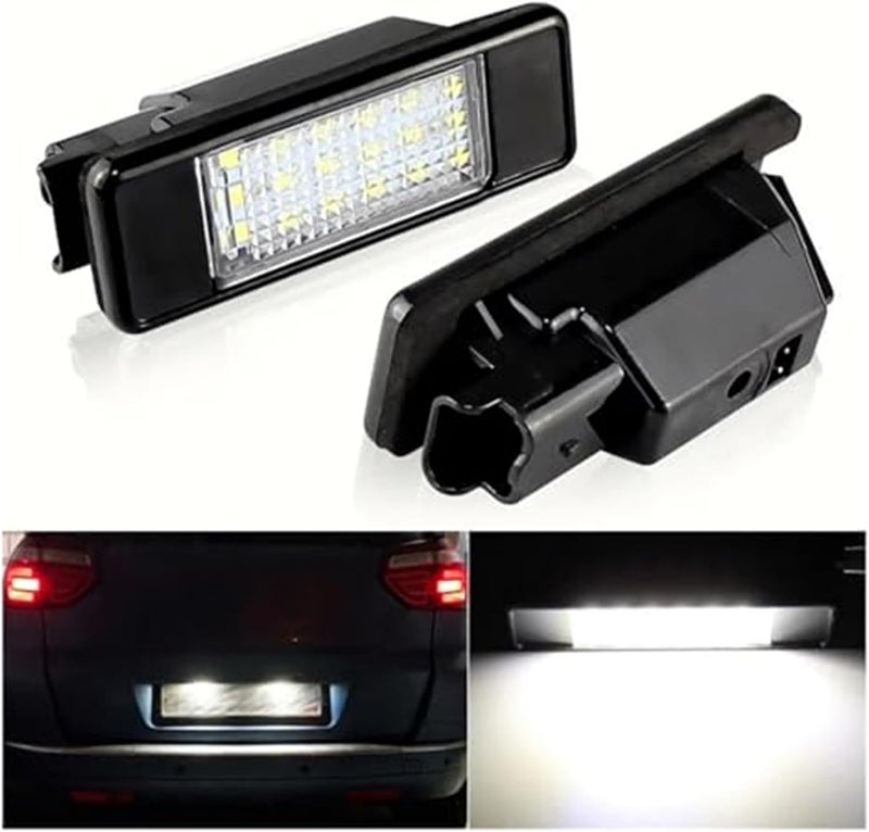 QASULER 2pcs License Plate Light for Citroen - Image 5