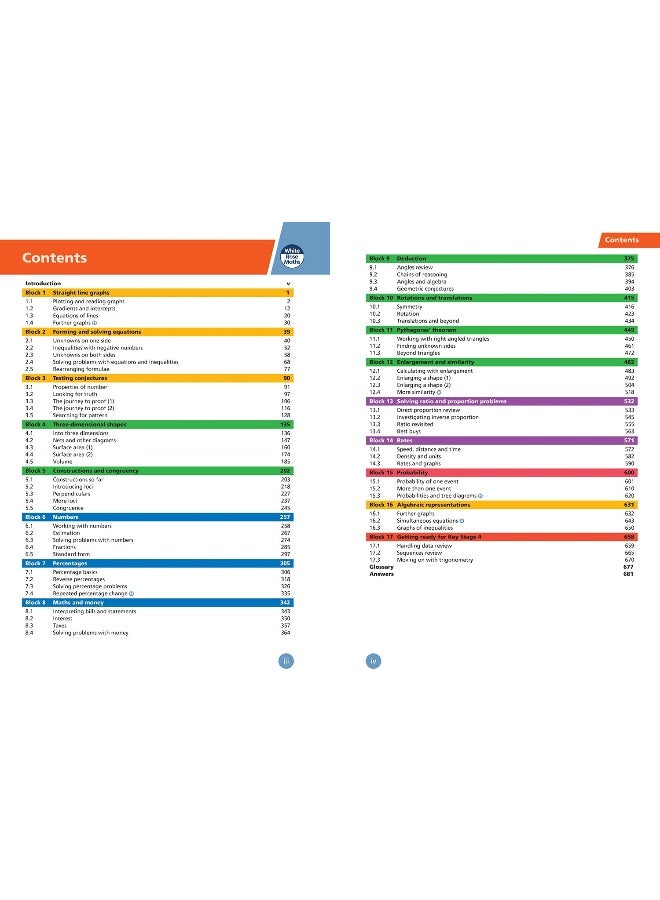 Key Stage 3 Maths Student Book 3 - Image 2