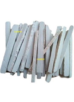 Yashvin LA Natural Earthy Slate Bar Natural Limestone Slate Chalk Pencil Pack of 100 PCS Saleti Chalk Long_TN155676 