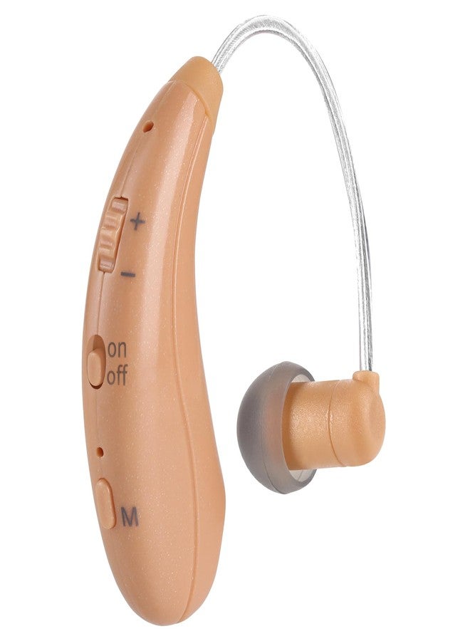 Larksound Hearing Aids for Seniors, Nearly Invisible Rechargeable Digital Hearing Amplifiers with Noise Cancellation for Adult Hearing Loss, Behind-the-ear Hearing Amplification, Control Easily, 24 Hrs Super Endurance(1 piece) - Image 1
