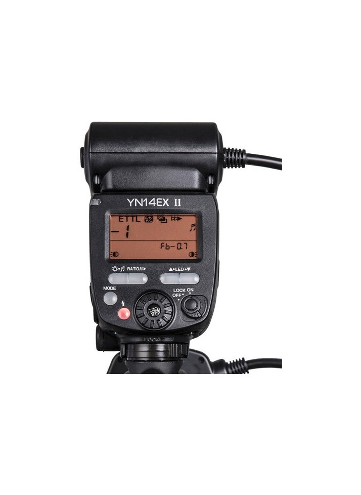 YONGNUO Yongnuo YN-14EX II TTL Macro Ring Flash for Canon  - Image 3