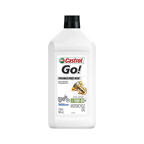 Castrol Go! 10W-40 4T Motorcycle Oil, 1 Liter, Pack of 6 - Image 2