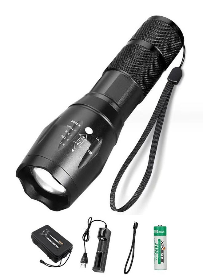 Generic - Triple-function LED flashlight / 3sc rechargeable LED flashlight - Image 1