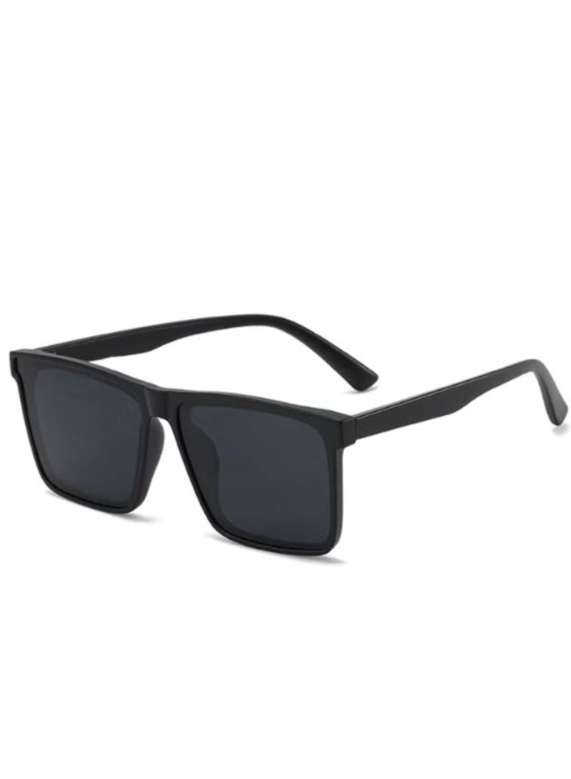 Generic TR90 Polarized sunglasses HD Polarized Lens 100% UV400 Protection Stylish Design for Men/Women Black  - Image 1