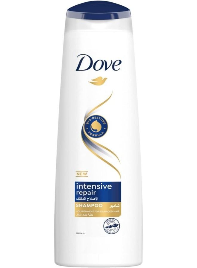 Dove Shampoo for damaged hair Intensive Repair nourishing care for up to 100% healthy looking hair 400 ml - Image 1
