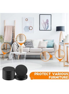 Non-Slip Furniture Pads 12-pcs 2-inches Premium Furniture Grippers Best Self Adhesive Rubber Feet Furniture Feet, Ideal Anti-Skid Furniture Grip Pad Floor Protectors Keep Furniture in Place - pzsku/ZF3F83B414C5C8BA7E36AZ/45/_/1693253717/1e4417db-60cd-45d3-a6d6-ed32c324fc50